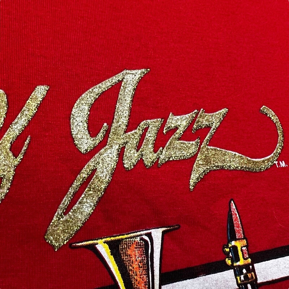 Vintage 1987 New Orleans T Shirt USA Made Screen Stars Best L Jazz Travel - Picture 7 of 9